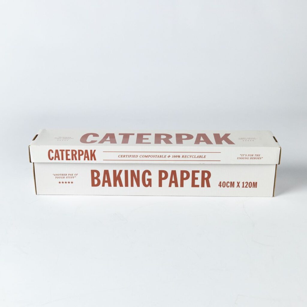 Caterpak baking paper 40cm x 120m, carton of 4