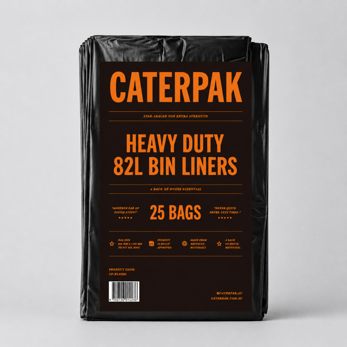 82L Heavy Duty Bin Liners