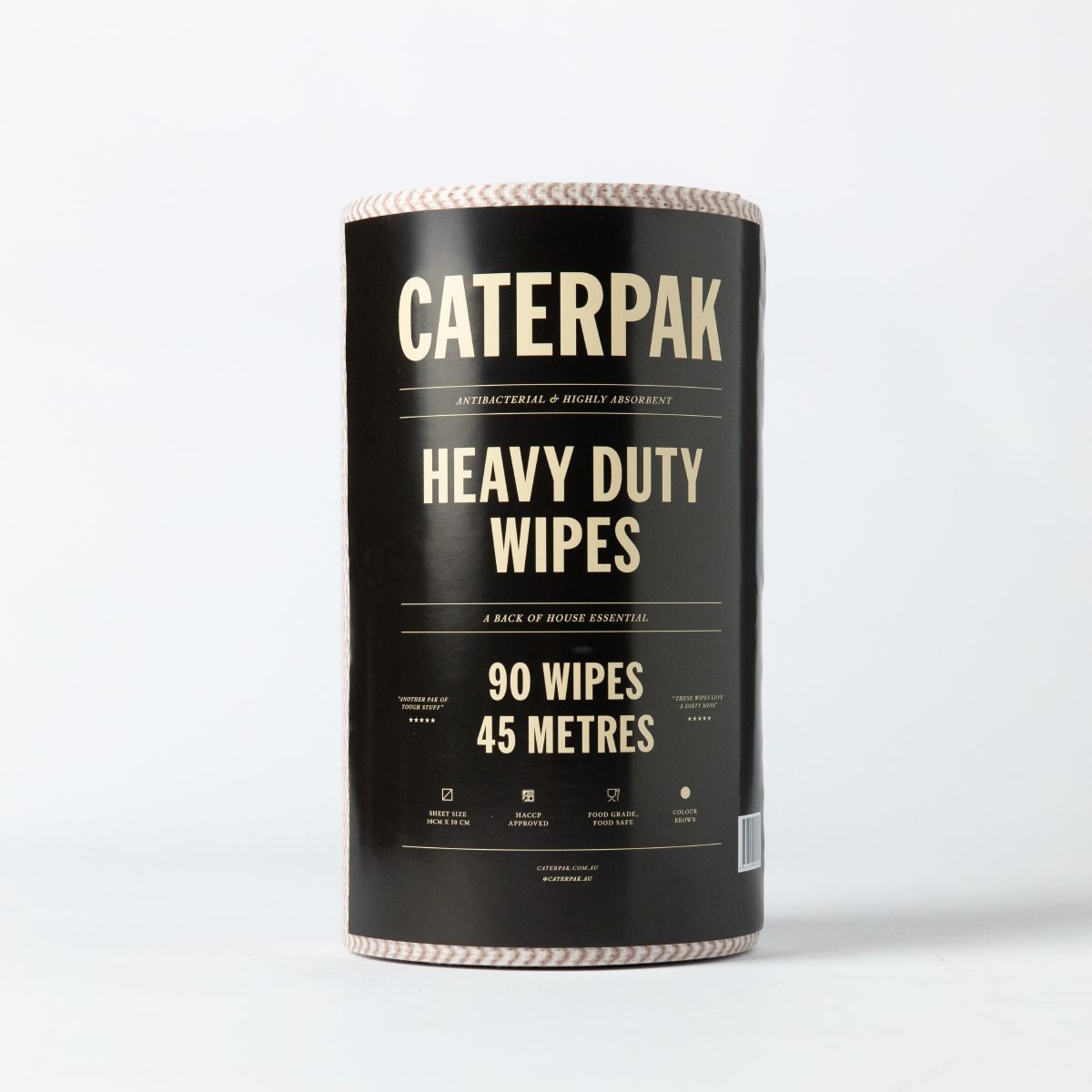 Heavy Duty Wipes - Brown [Carton of 6]