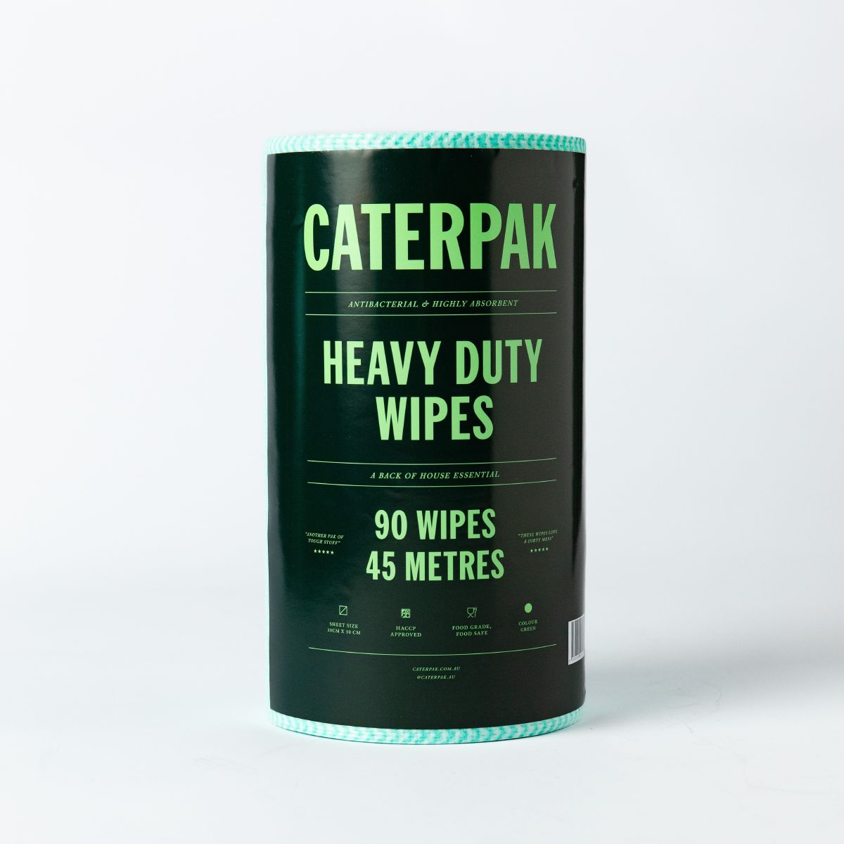 Heavy Duty Wipes - Green [Carton of 6]