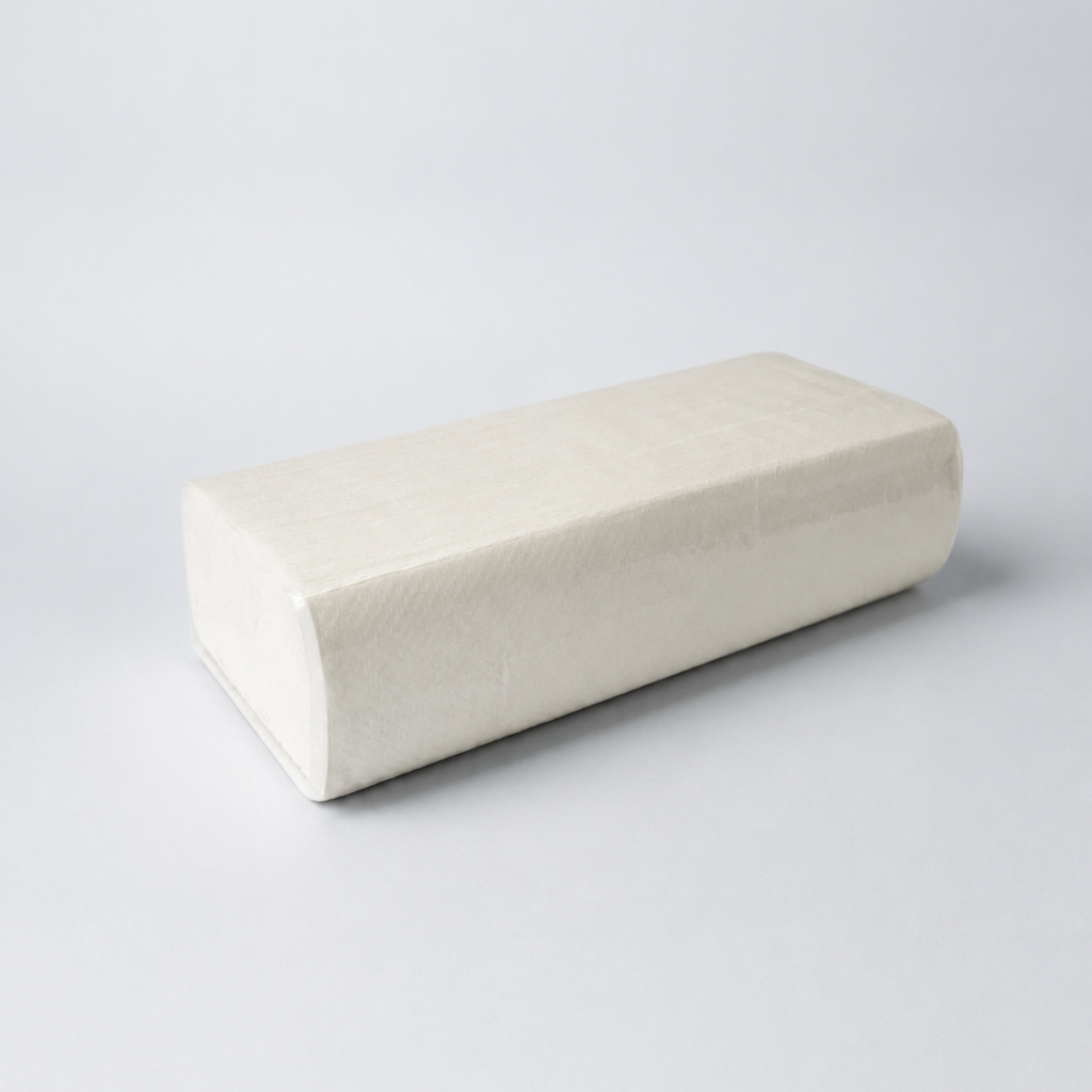 White Hand Towel - Ultra Slim Fold