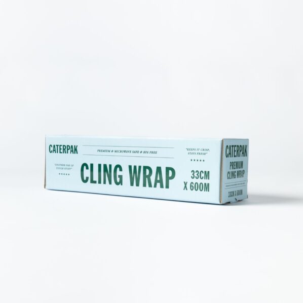 Caterpak cling wrap 33cm x 600m